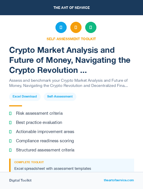 Crypto Market Analysis and Future of Money, Navigating the Crypto Revolution and Decentralized Finance Kit