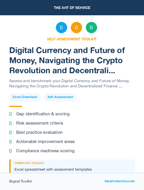 Digital Currency and Future of Money, Navigating the Crypto Revolution and Decentralized Finance Kit