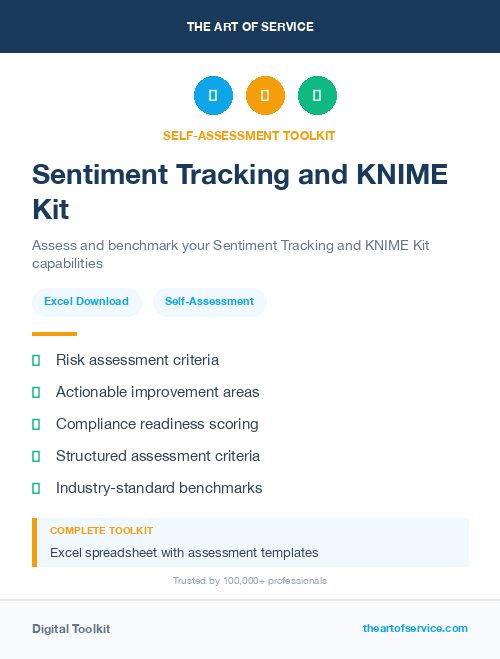 Sentiment Tracking and KNIME Kit
