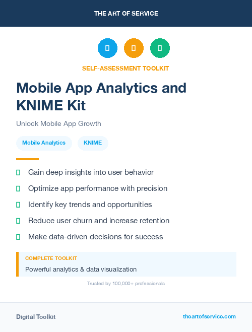 Mobile App Analytics and KNIME Kit