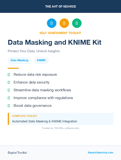 Data Masking and KNIME Kit