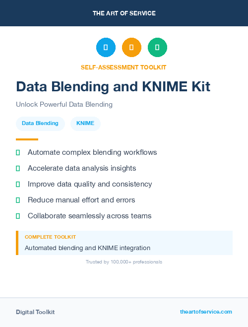 Data Blending and KNIME Kit