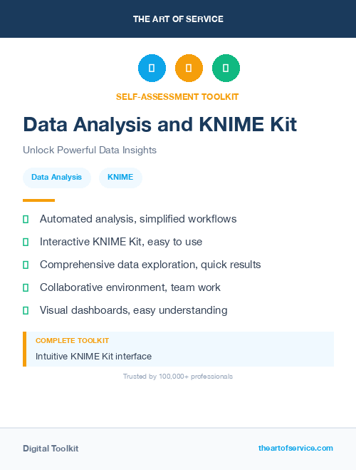 Data Analysis and KNIME Kit