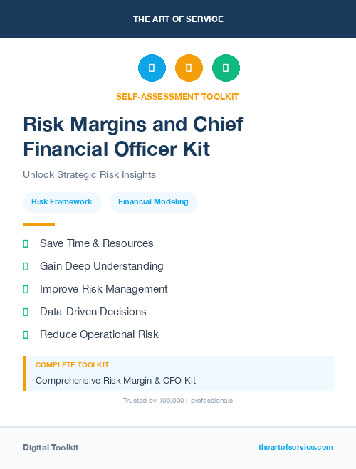 Risk Margins and Chief Financial Officer Kit