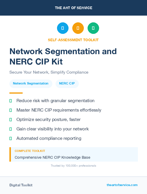 Network Segmentation and NERC CIP Kit