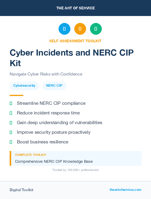 Cyber Incidents and NERC CIP Kit