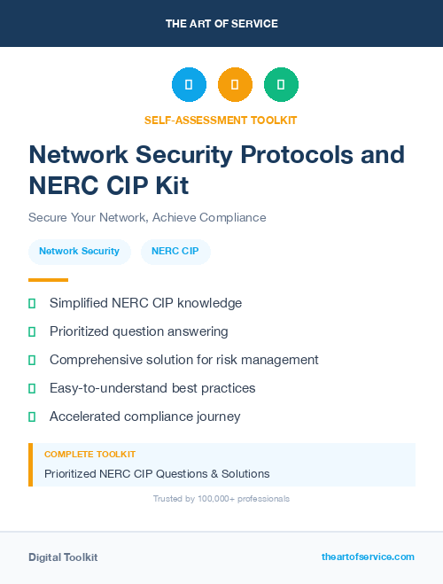 Network Security Protocols and NERC CIP Kit