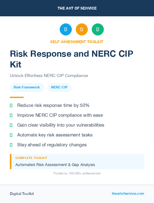 Risk Response and NERC CIP Kit