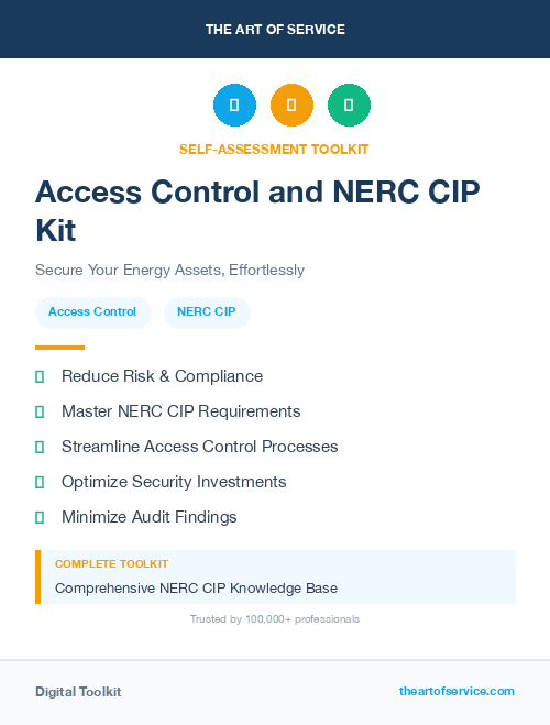 Access Control and NERC CIP Kit