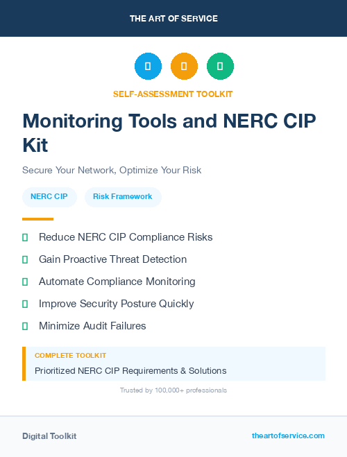 Monitoring Tools and NERC CIP Kit