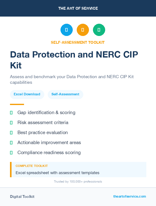 Data Protection and NERC CIP Kit