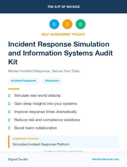 Incident Response Simulation and Information Systems Audit Kit