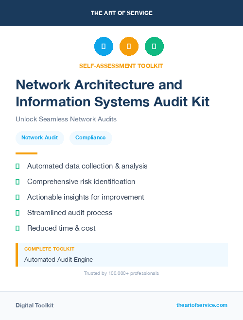 Network Architecture and Information Systems Audit Kit