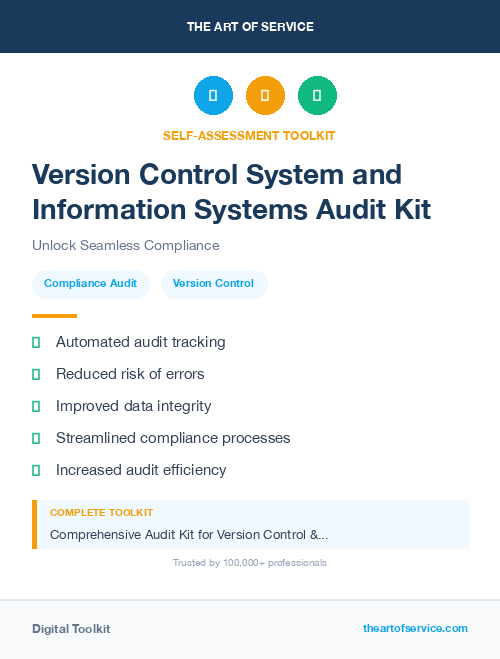 Version Control System and Information Systems Audit Kit
