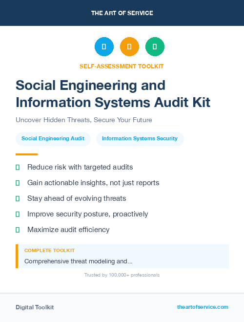 Social Engineering and Information Systems Audit Kit