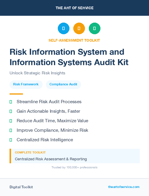 Risk Information System and Information Systems Audit Kit