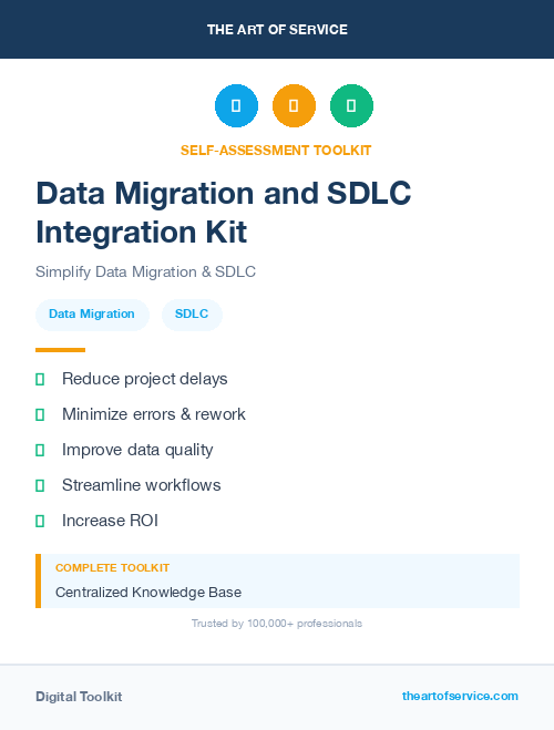 Data Migration and SDLC Integration Kit