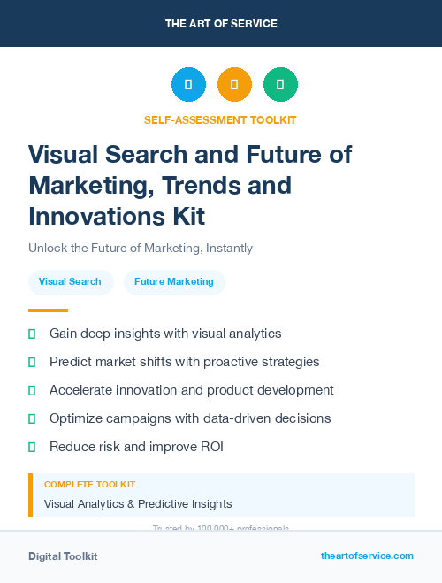 Visual Search and Future of Marketing, Trends and Innovations Kit