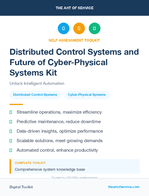 Distributed Control Systems and Future of Cyber-Physical Systems Kit