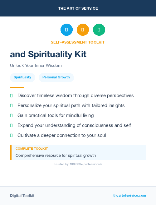 and Spirituality Kit