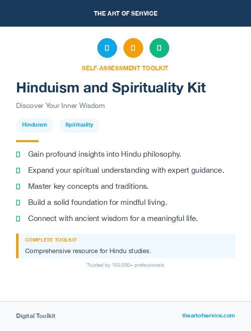 Hinduism and Spirituality Kit