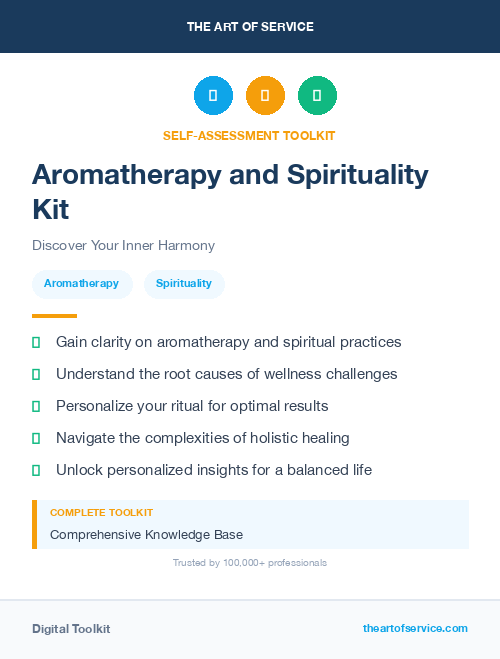 Aromatherapy and Spirituality Kit