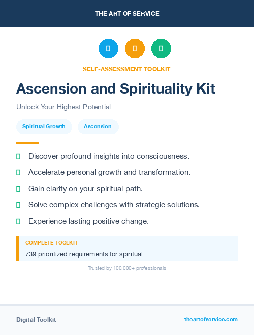 Ascension and Spirituality Kit
