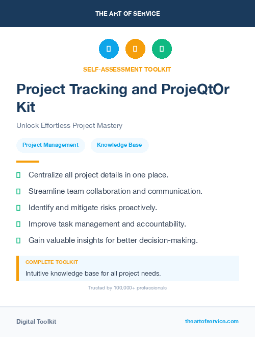 Project Tracking and ProjeQtOr Kit