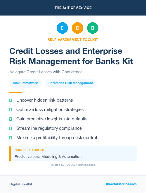 Credit Losses and Enterprise Risk Management for Banks Kit