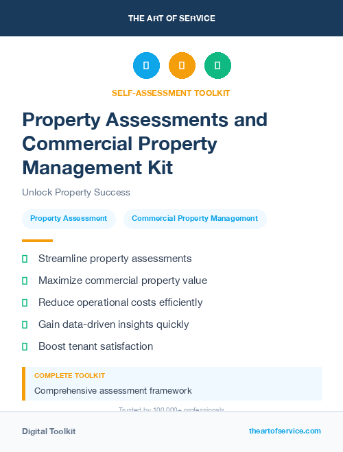 Property Assessments and Commercial Property Management Kit