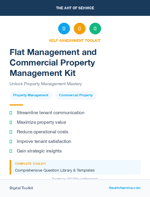 Flat Management and Commercial Property Management Kit