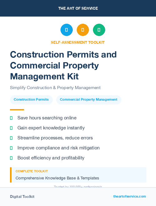 Construction Permits and Commercial Property Management Kit