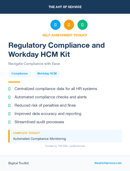 Regulatory Compliance and Workday HCM Kit