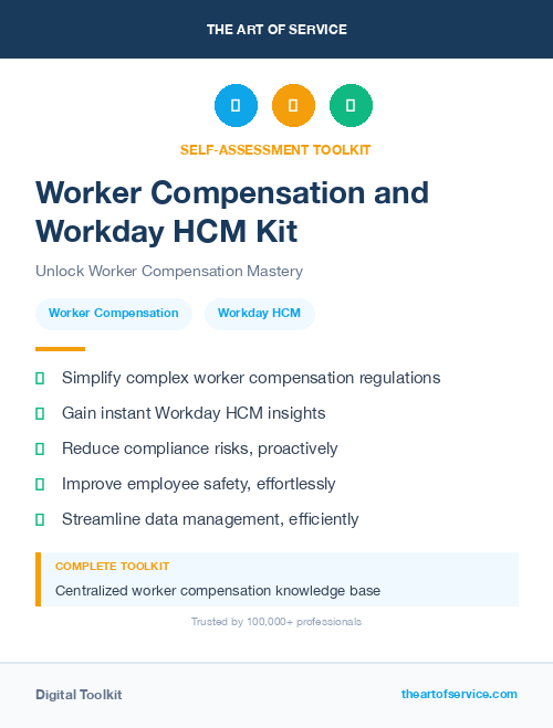 Worker Compensation and Workday HCM Kit