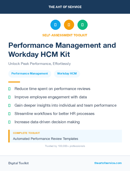 Performance Management and Workday HCM Kit