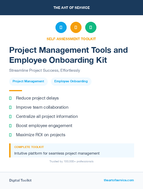 Project Management Tools and Employee Onboarding Kit