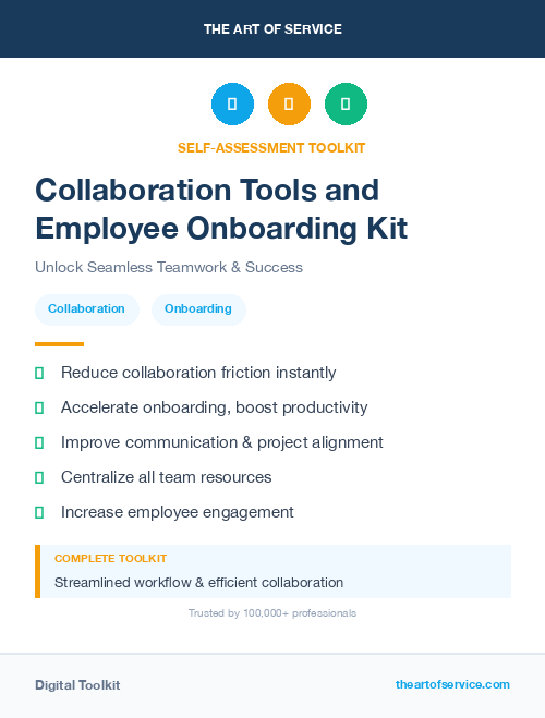 Collaboration Tools and Employee Onboarding Kit