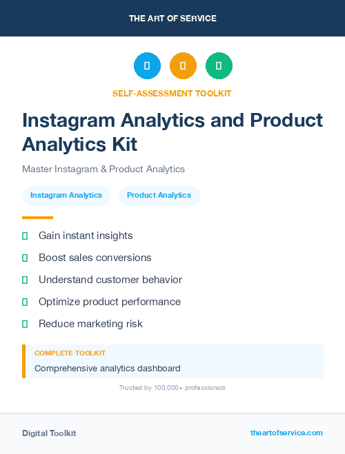 Instagram Analytics and Product Analytics Kit