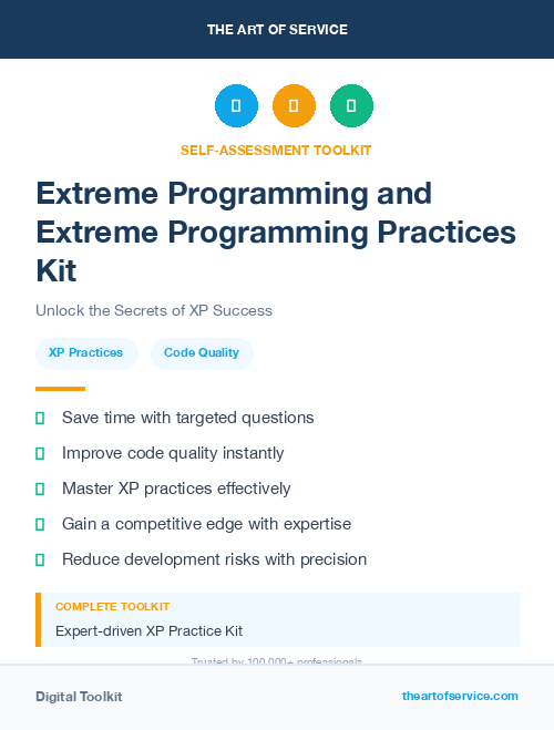 Extreme Programming and Extreme Programming Practices Kit