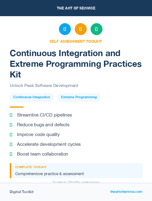 Continuous Integration and Extreme Programming Practices Kit