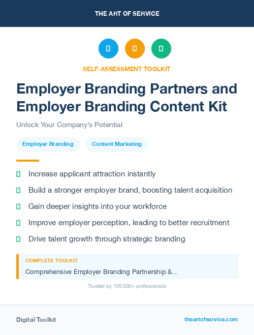 Employer Branding Partners and Employer Branding Content Kit