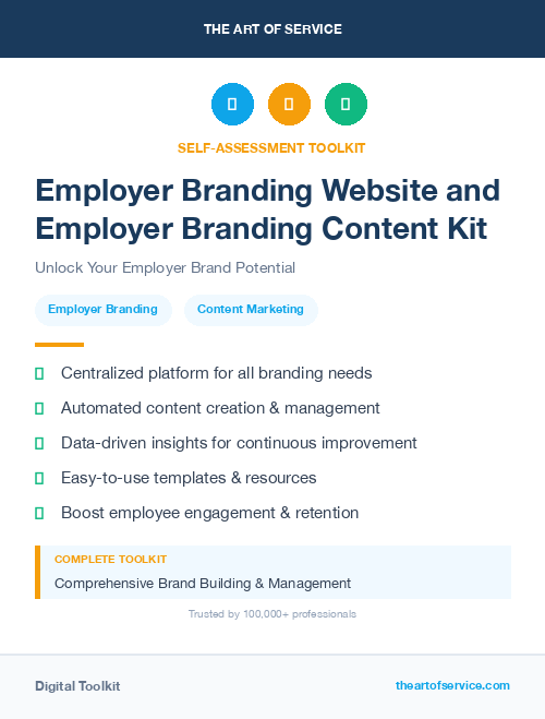 Employer Branding Website and Employer Branding Content Kit