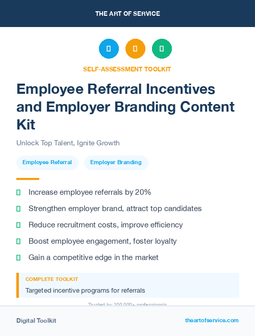Employee Referral Incentives and Employer Branding Content Kit