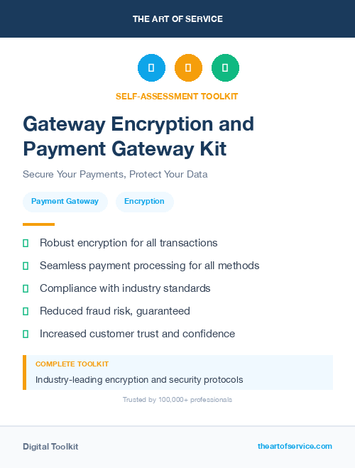 Gateway Encryption and Payment Gateway Kit