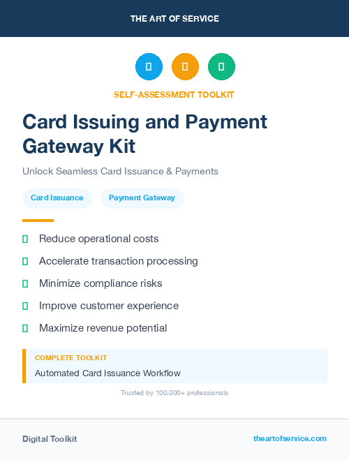 Card Issuing and Payment Gateway Kit