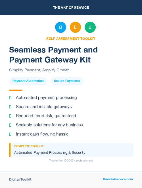 Seamless Payment and Payment Gateway Kit