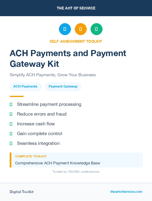 ACH Payments and Payment Gateway Kit