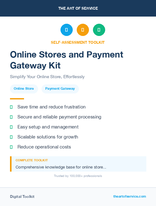 Online Stores and Payment Gateway Kit