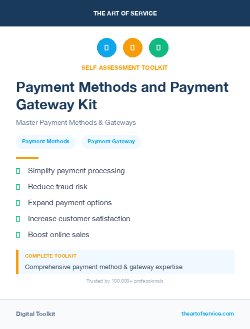 Payment Methods and Payment Gateway Kit