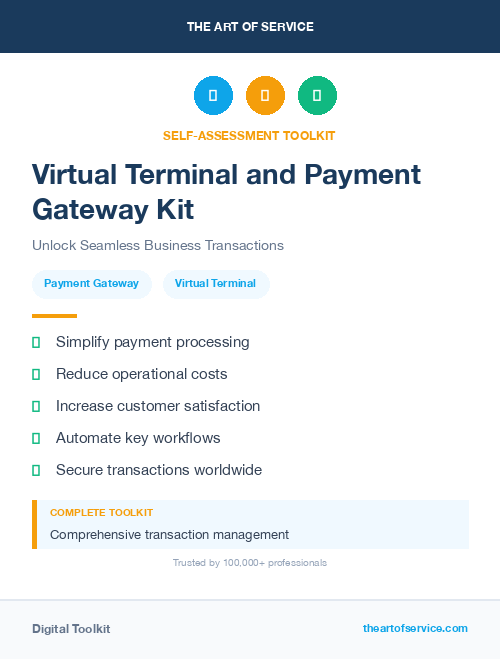 Virtual Terminal and Payment Gateway Kit
